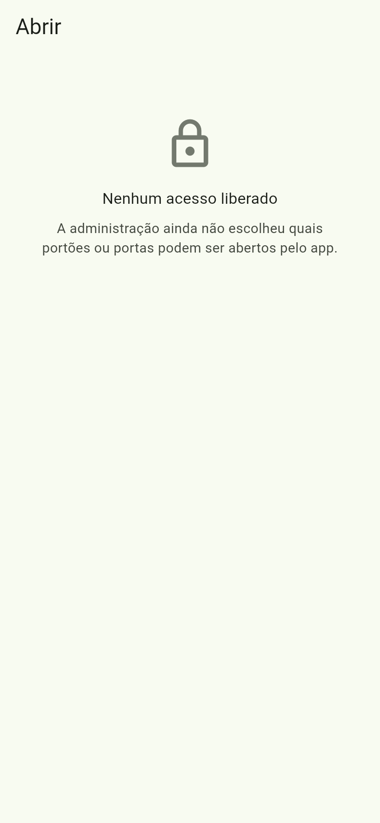 Abrir portão